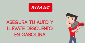 Descuento en gasolina Rimac